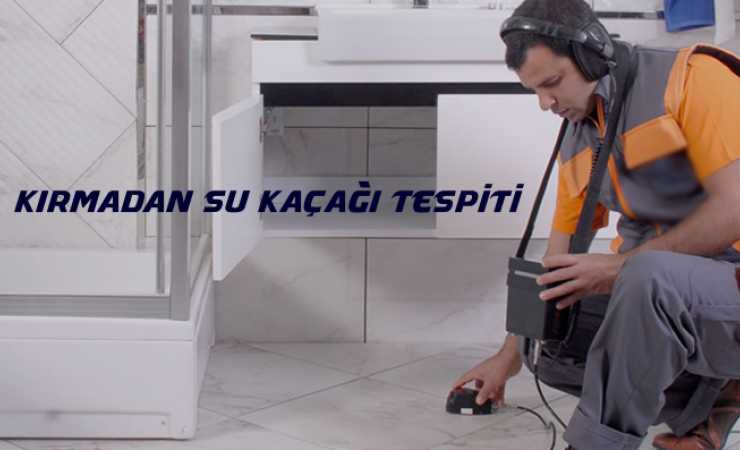 Akustik dinleme cihazı ile noktasal su kaçağı tespiti
